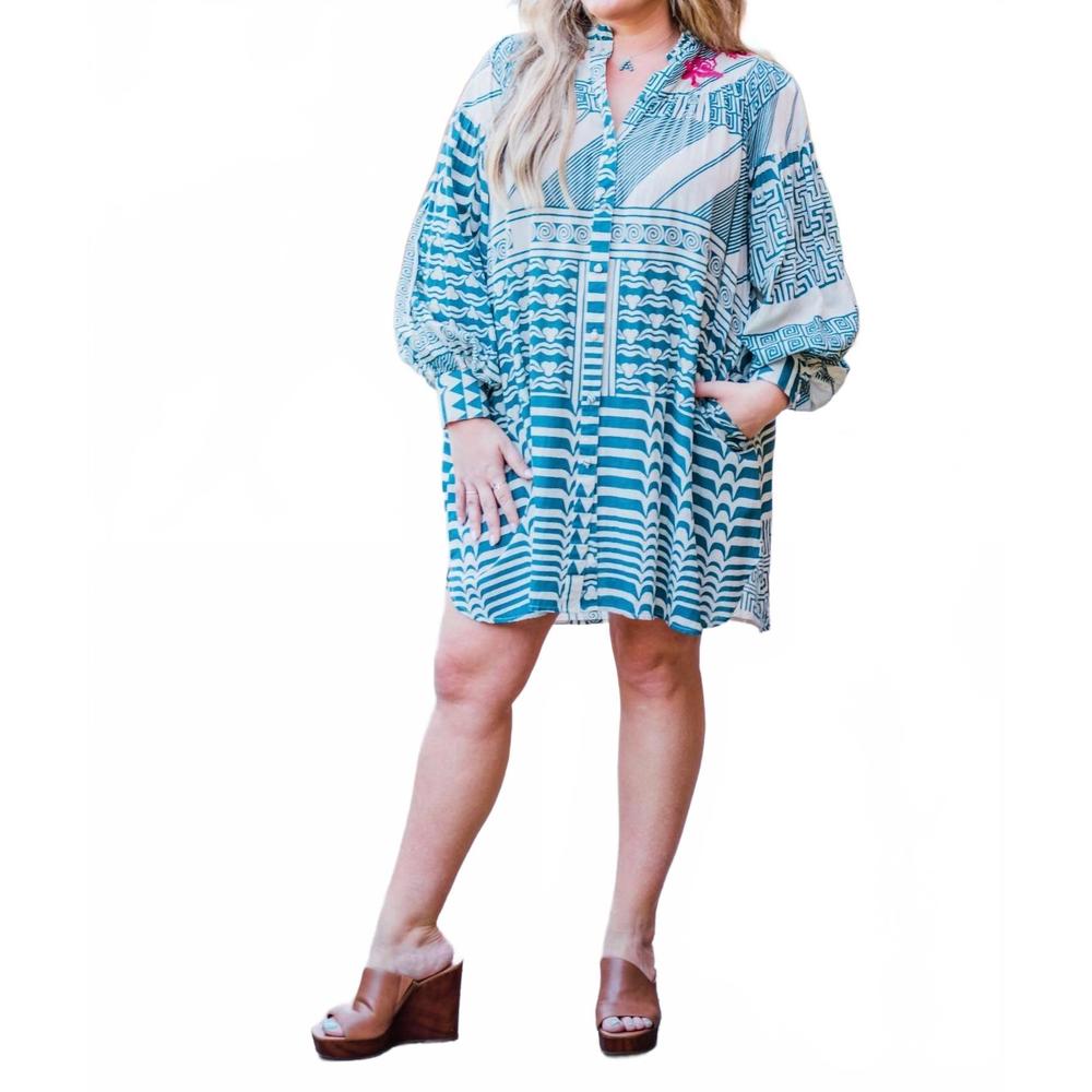 NEW LAYERZ CLOTHING tate dress in multi